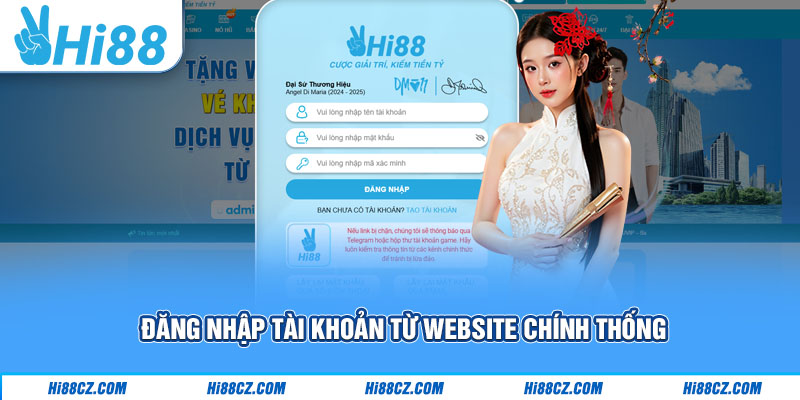 Rút Tiền Hi88 Với Hướng Dẫn Chi Tiết Chuẩn Xác Nhất 2 Đăng nhập tài khoản từ website chính thống